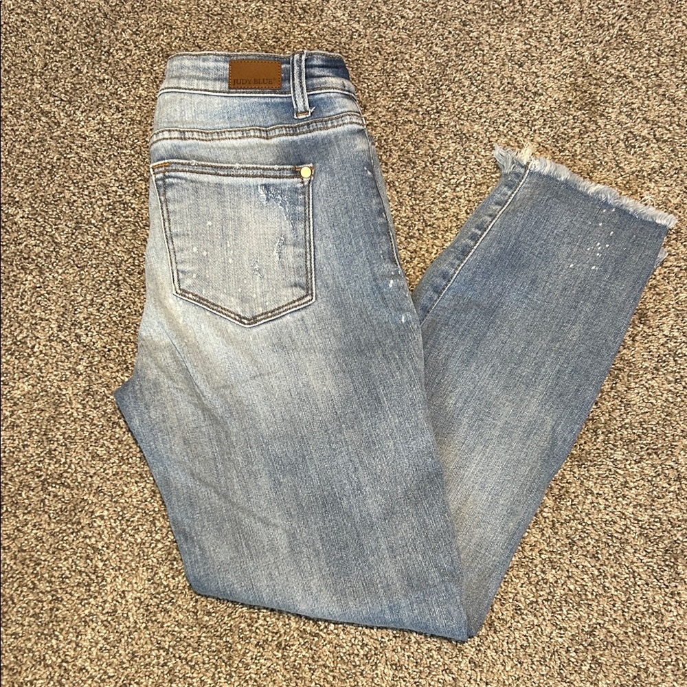 Judy Blue Los Angeles Boyfriend Fit Light Wash Stretch Size 3/26 Jeans